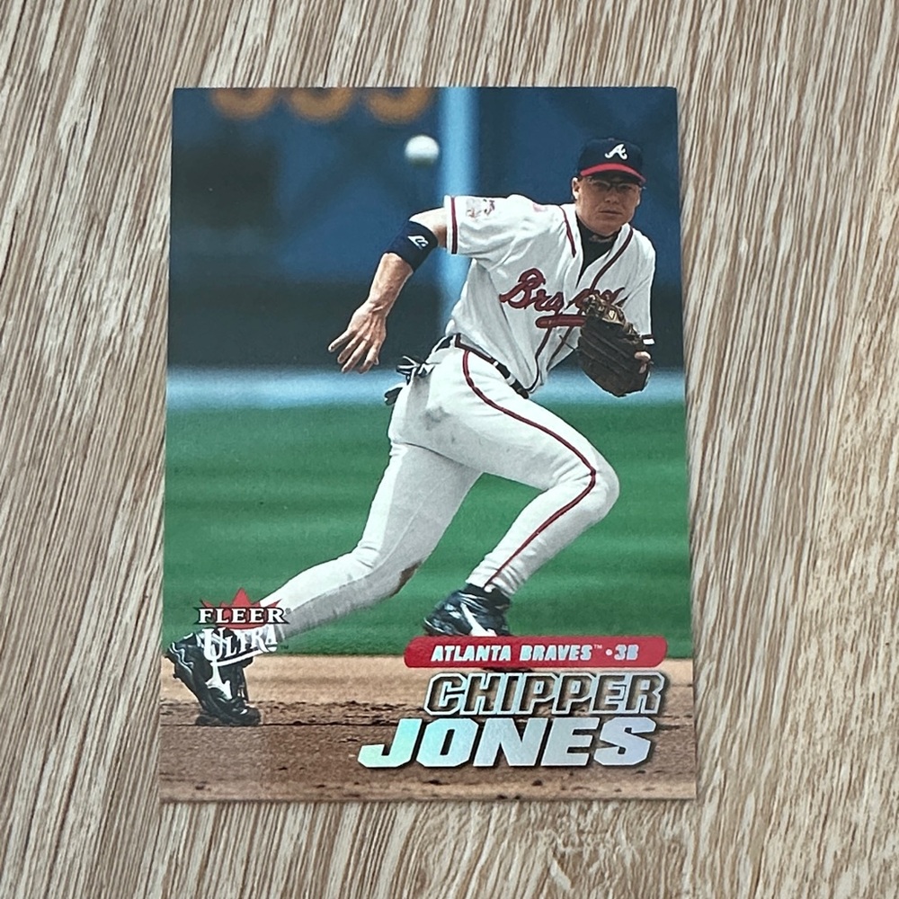 Chipper Jones #96 Atlanta Braves – Excellent Condition